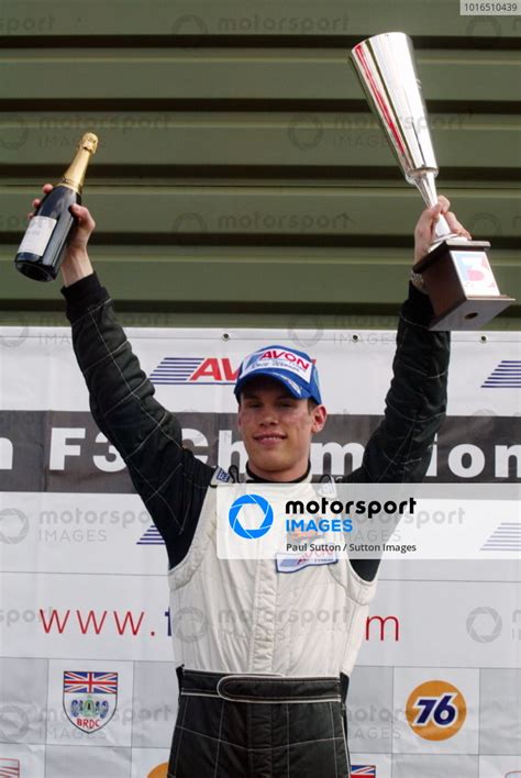 Race Winner Alan Van Der Merwe Rsa Carlin Motorsport British Formula