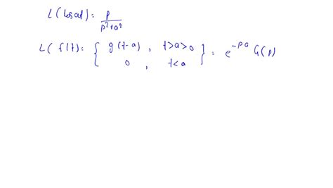 Solved In Exercises 27 And 28 Solve The Given Integrodifferential Equation Using Laplace