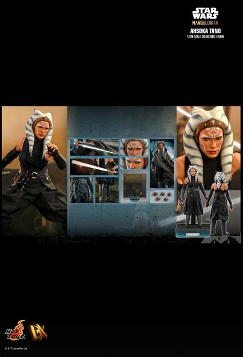 Ahsoka Tano Aus Der Disney Serie The Mandalorian Von Hot Toys Dx Movie Masterpiece Dx Reihe