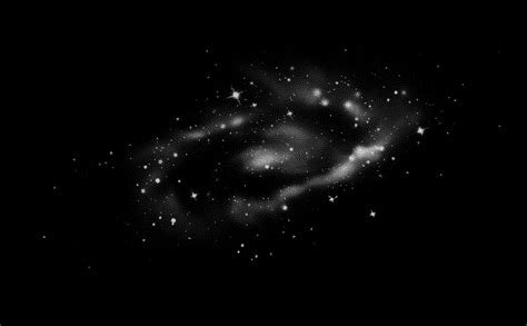 Galaxy background black and white illustration 45875803 Vector Art at ...