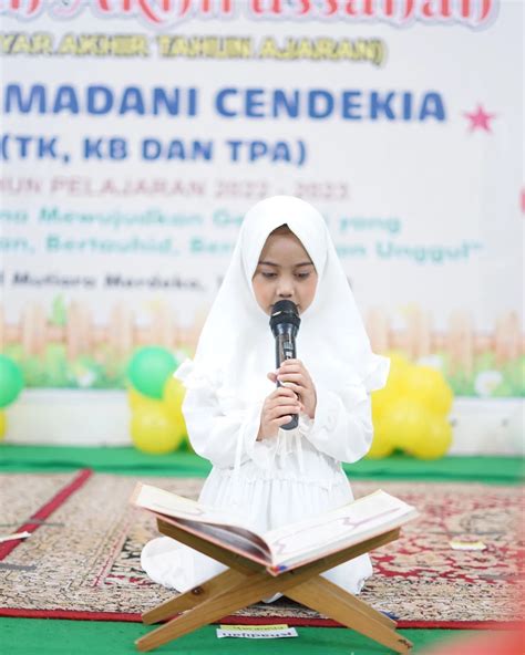 Pembacaan Ayat Suci Al Quran PAUD MADANI CENDEKIA