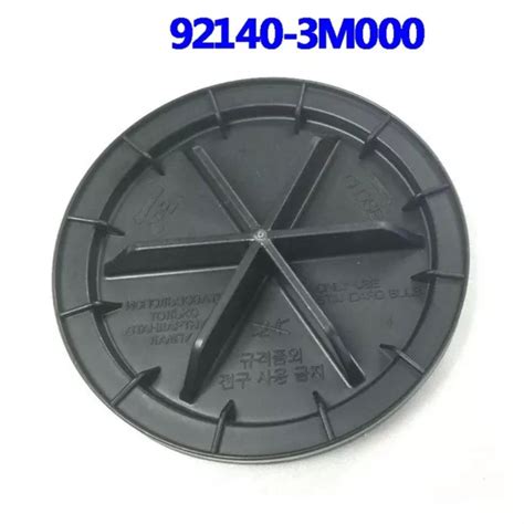 BLACK HEADLIGHT DUST Cover Waterproof 92140-3M000 For Hyundai Elantra ...