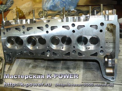 K-POWER | Доработка ГБЦ 21214 с валом Нуждин 11.4 (Эстонец)