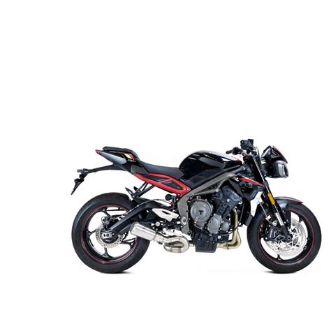 Échappement moto inox Ixrace MK2 STREET TRIPLE 765 R année 2017 2018