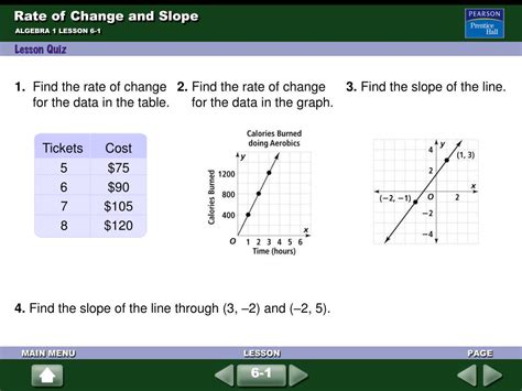 PPT - Rate of Change and Slope PowerPoint Presentation, free download ...