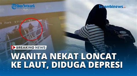 Video Breaking News Diduga Alami Depresi Wanita Nekat Lompat Dari