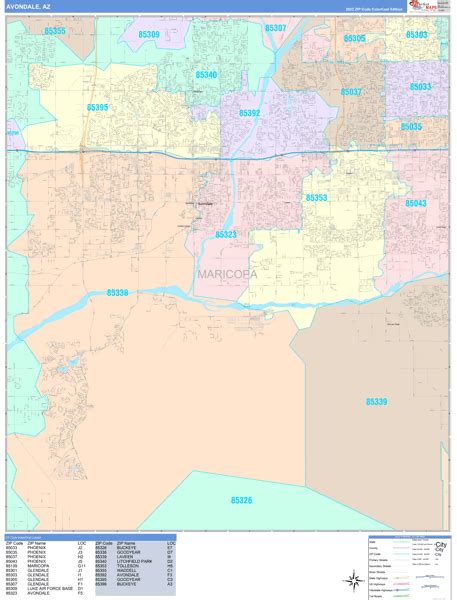 Maps of Avondale Arizona - marketmaps.com