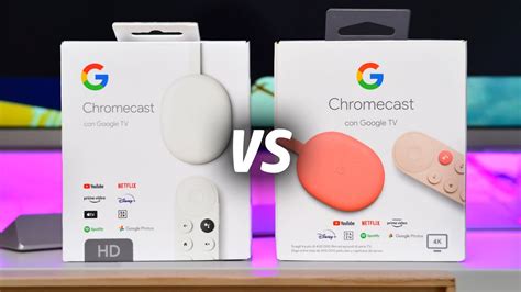 Chromecast Google Tv Hd Vs Chromecast K Diferencias Youtube