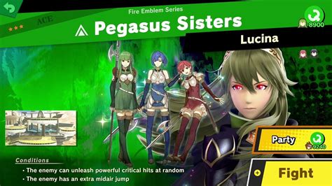 629 Pegasus Sisters Fair Spirit Battle Super Smash Bros Ultimate