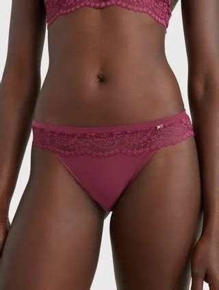 TOMMY HILFIGER Moteriškos kelnaitės LACE BIKINI Membershop lt