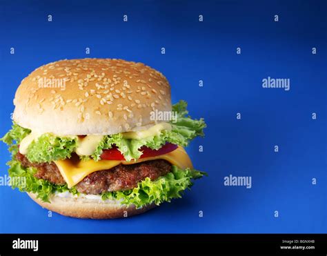 Cheeseburger High Resolution Stock Photography And Images Alamy