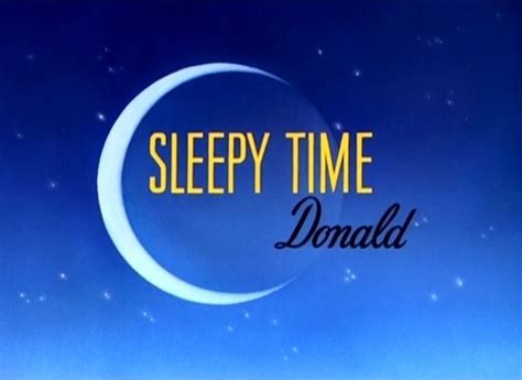 Sleepy Time Donald 1947 The Internet Animation Database