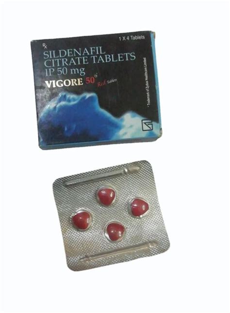 VIGORE 50 RED TABLETS At 55 Stripe Pharmaceutical Tablets In Surat