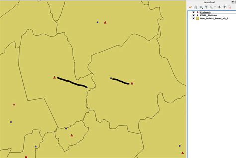 Qgis Calculating Distance Between Geographical Centroids And Points