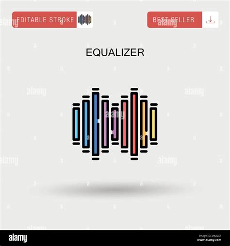 Equalizer Simple Vector Icon Stock Vector Image And Art Alamy