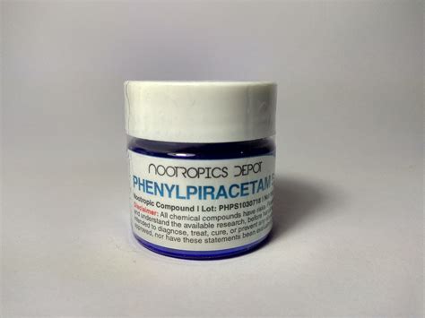 Phenylpiracetam 2,5g Nootropics Depot Fenilpiracetam - R$ 217,00 em ...