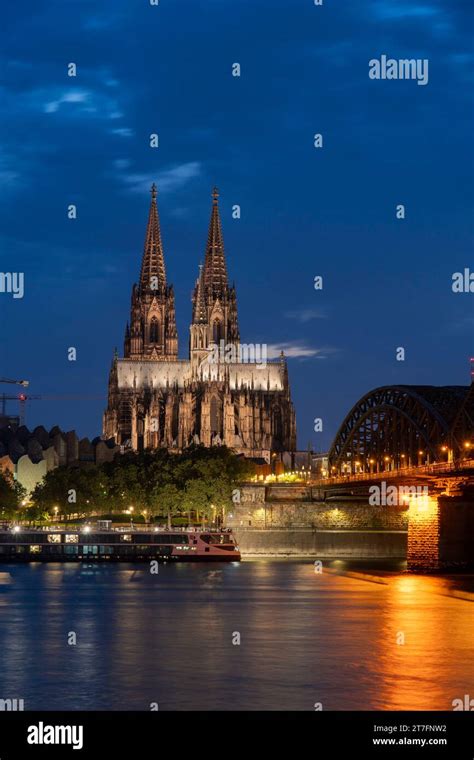 Cologne Cathedral Is A Famous Monument Of German Catholicism And Gothic