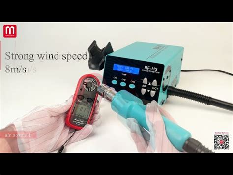 Rf Rf H Lead Free Esd Bga Hot Air Soldering Rework Station For Phone Desoldering Repair Martview