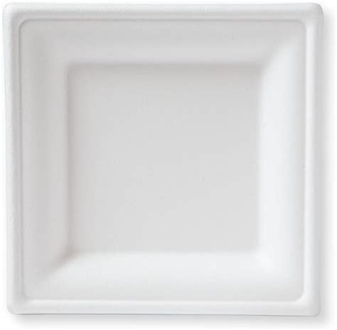 Amazon Susty Party Inch Compostable Square Plates Plates