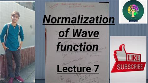 Normalization Of Wave Function Youtube