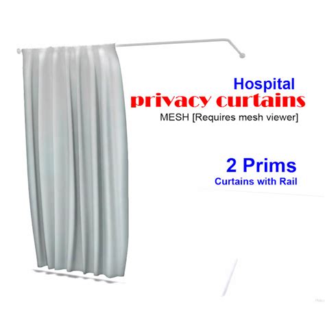 New Item For This Month: Hospital Privacy Curtains with rail