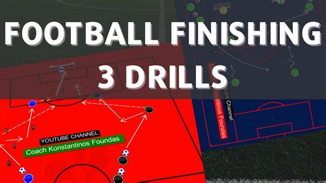 Football Finishing Drills 3 Finishing Drills Soccer Youtube