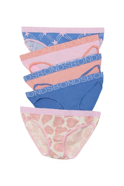 Bonds Girls Bikini Briefs Pack Target Australia