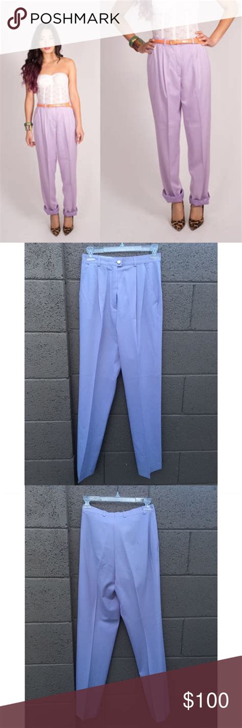 Esca Da Lavender Slacks Slacks Fashion How To Wear