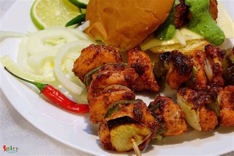 Chicken Tikka Kabab Kebab Spicy World Simple And Easy Recipes By Arpita