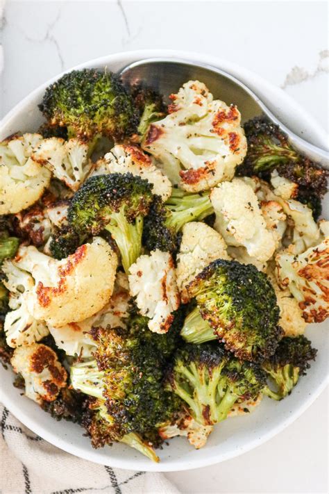 Roasted Broccoli And Cauliflower Recipe The Easiest Side