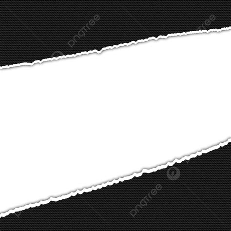 Borde De Papel Rasgado Negro Png Vectores Psd E Clipart Para