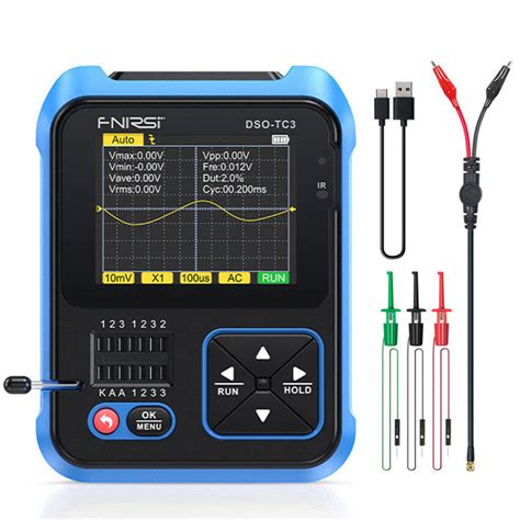 Ready StockFNIRSI DSO TC3 Digital Oscilloscope Transistor Tester