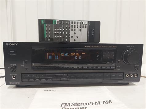 Sony Str D990 Amfm Hifi Av Stereo Receiver Home Theater Dolby Tested