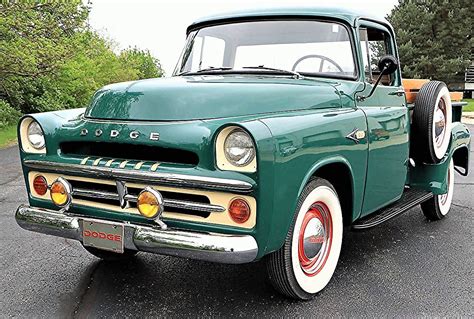 Pick Of The Day 1957 Dodge Pickup Truck Handsomely Restored Best Pickup Truck Dodge Pickup