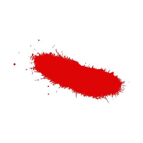 Premium Vector Vector Watercolor Painted Red Brush Stroke Paint Or