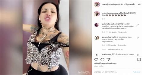 La Mami Jordan Se Come Con Yuca Y Cebollita A La Insuperable En Vivo