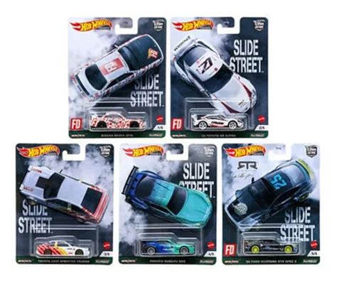 Hot Wheels Serie Car Culture Premium Slide Street Sport MercadoLibre