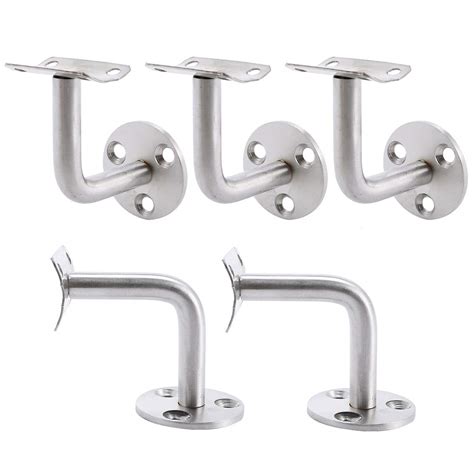 Buy Stair Brackets Handrail Brackets For Staircases 5 Pack Stainless