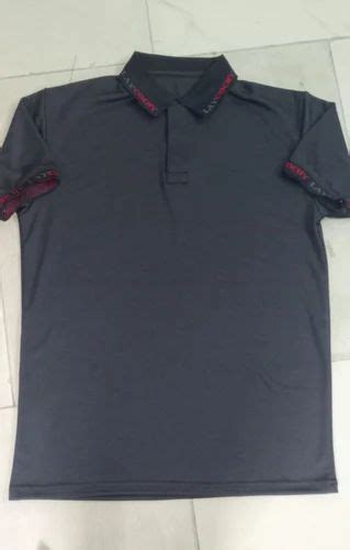 Plain Men Half Sleeves Cotton T Shirts Polo Neck At Rs 200 In New Delhi