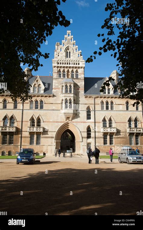 Christ Church College Oxford University England Uk Stock Photo Alamy