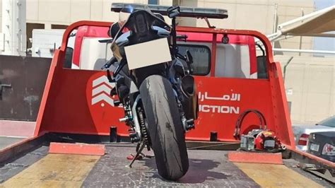 Dubai Police Arrest Motorcycle Rider Over Road Stunts