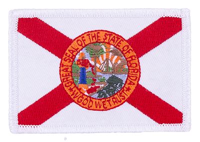 Florida State Flag 3" X 2"