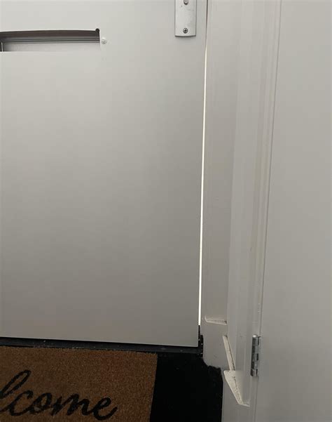 Gap between door and door frame : r/Netherlands