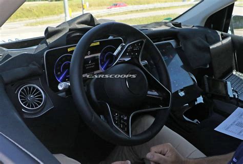 2022 Mercedes EQE SUV Shows Off Its High-Tech Interior For The First Time | Carscoops