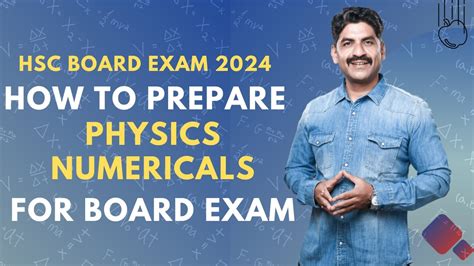 How To Prepare Physics Numericals For Board Exam Hsc Board Exam