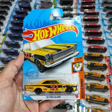 Jual Hot Wheels Hotwheels 65 Ford Galaxie Kuning Yellow Treasure Hunt Reguler TH Reguler Lot P