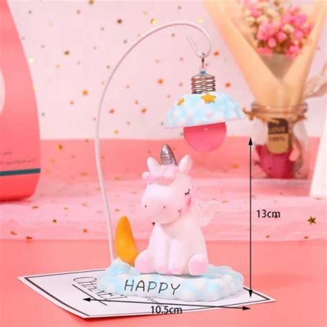 Jual Lampu Malam Tidur Unicorn Hias Porcelain Dekorasi Kamar Kuda