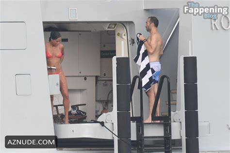 Michelle Rodriguez Flashes Sexy Bikini On Sardinian Boat Day AZNude