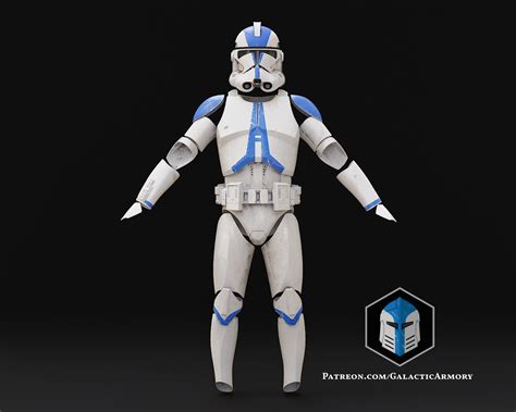 D File Phase Clone Trooper Armor D Print Files D Print Design To