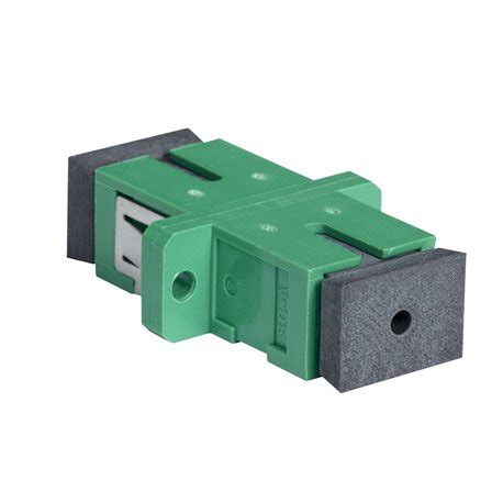 Adaptateur Fibre Optique Monomode Sc Apc Simplex Vdib Actassi